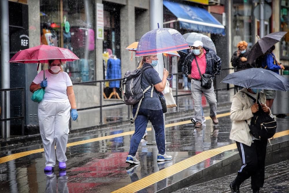 Lluvias en Tenerife