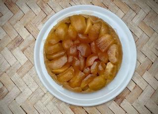 Gastronomía de guerra en Ibiza: Tarta tatin para un otoño de manzanas