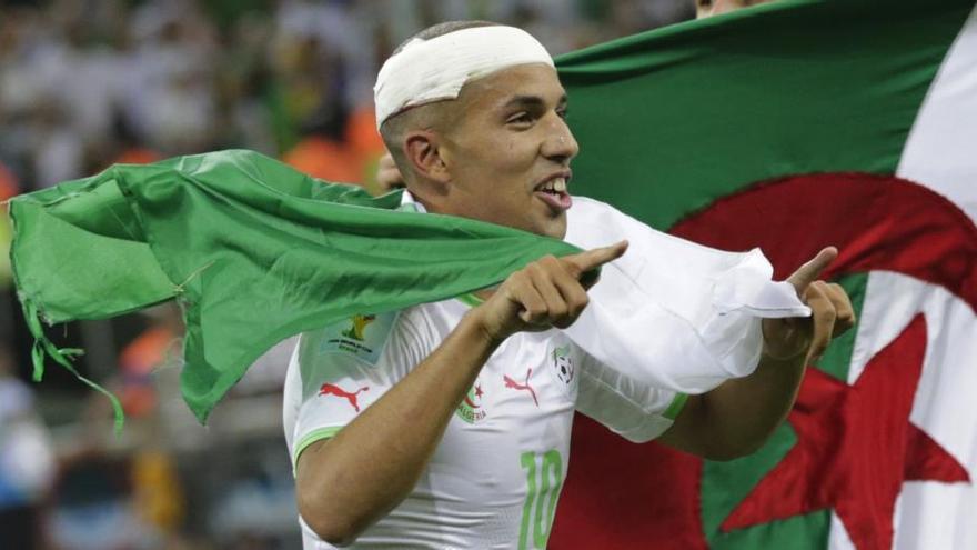 Feghouli abandera  el orgullo de Argelia