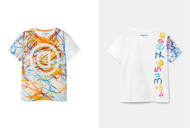 Camiseta Desigual de apoyo al Dia Mundial de la Concienciación del Autismo