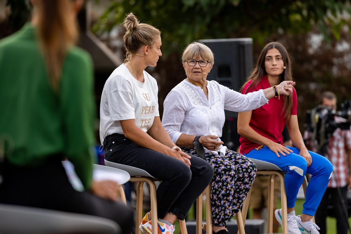 La inauguración de la Masia Femenina, en imágenes