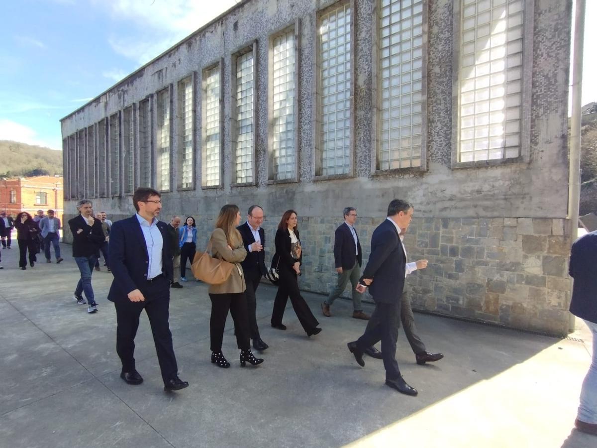 La visita a las instalaciones.