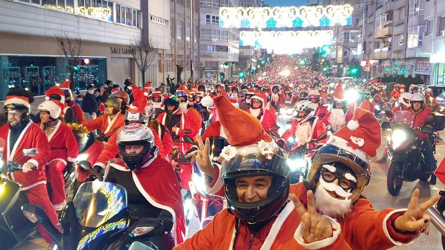 La Papanoelada Motera de Vigo desvela su recorrido