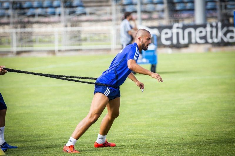 Entrenamiento del Real Zaragoza del 24 de julio