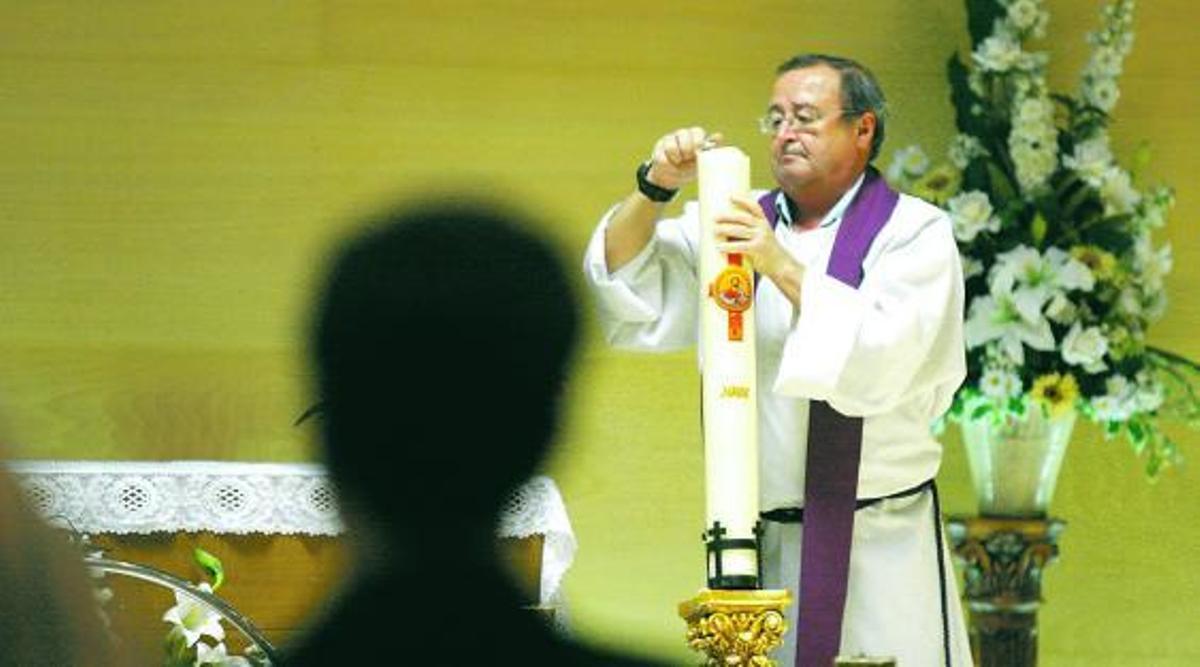 El tanatorio recupera la actividad diocesana con tres ritos exequiales y una eucaristía