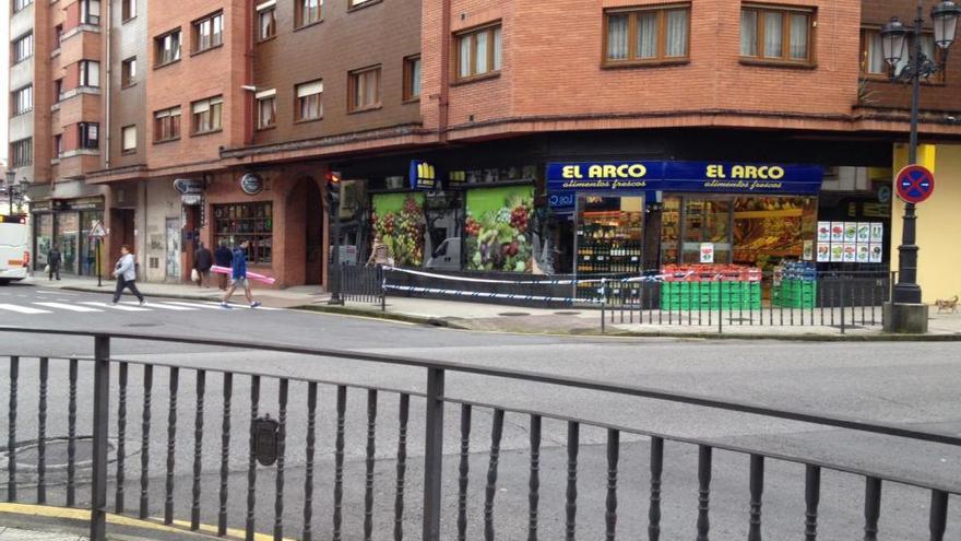 Un conductor herido en un accidente en Oviedo