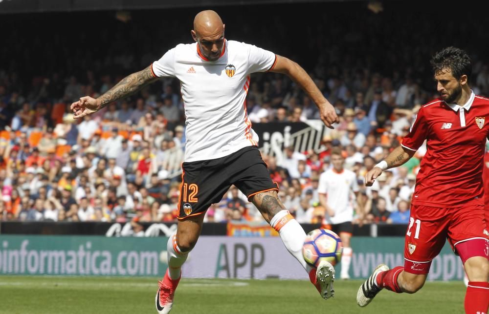 Valencia - Sevilla, en imágenes