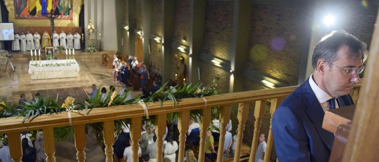 El órgano vuelve a formar parte de una celebración religiosa en Alzira un siglo después. | LEVANTE-EMV