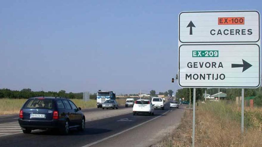 La Junta somete a información pública el proyecto de autovía Cáceres-Badajoz