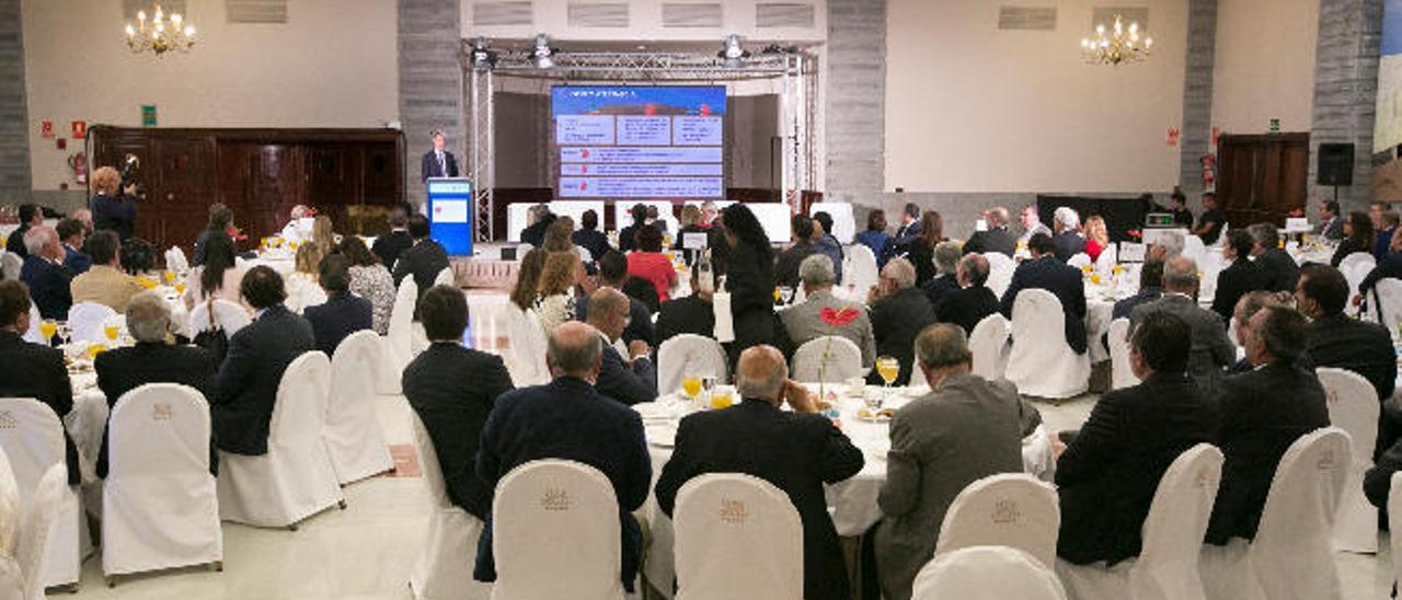 Asistentes al Foro de Editorial Prensa Ibérica en el Hotel Santa Catalina.