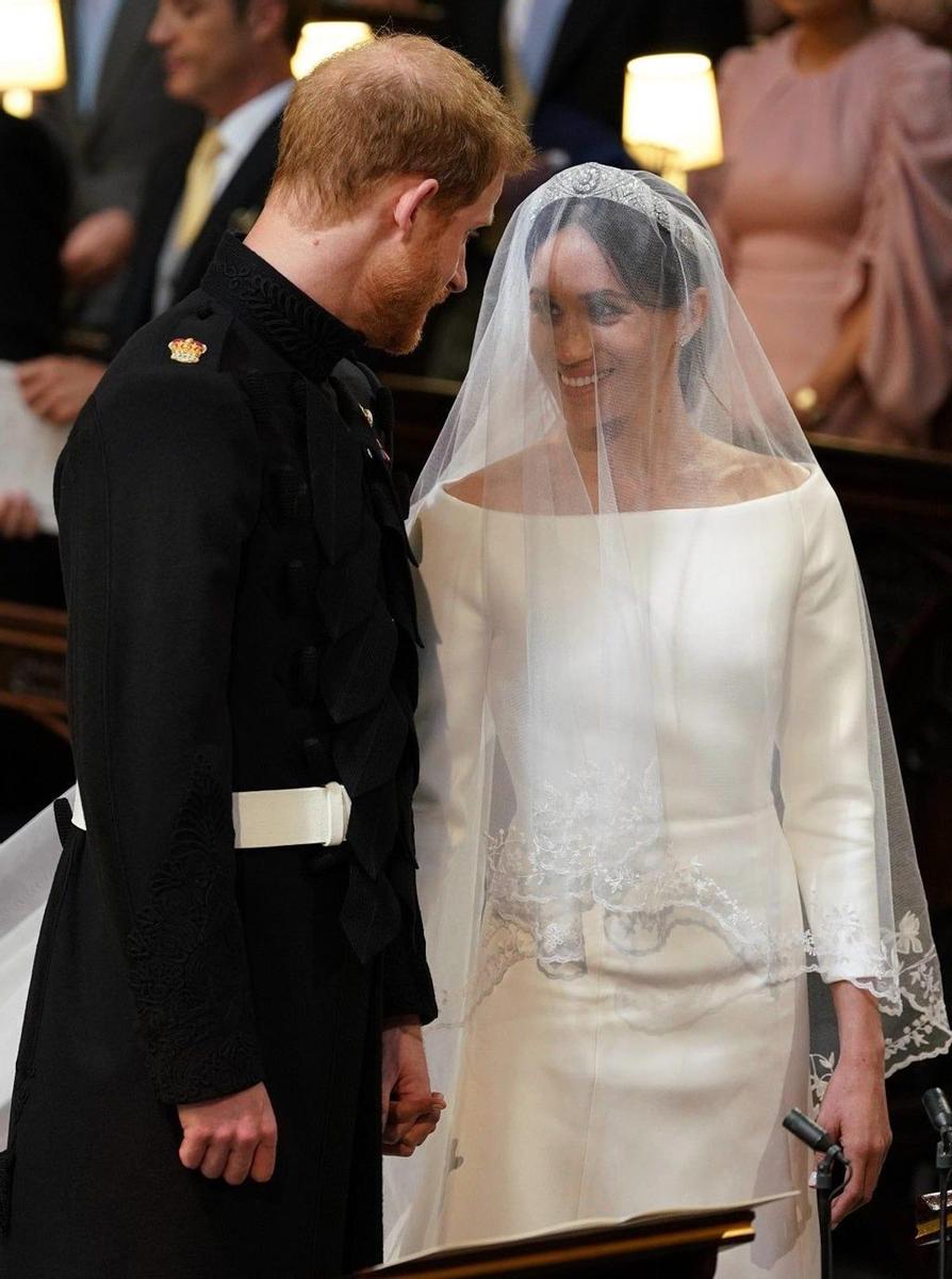 El príncipe Harry y Meghan Markle en su boda