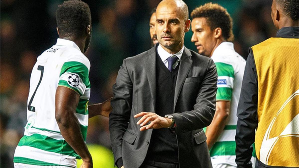 Guardiola, a la conclusión del Celtic-City