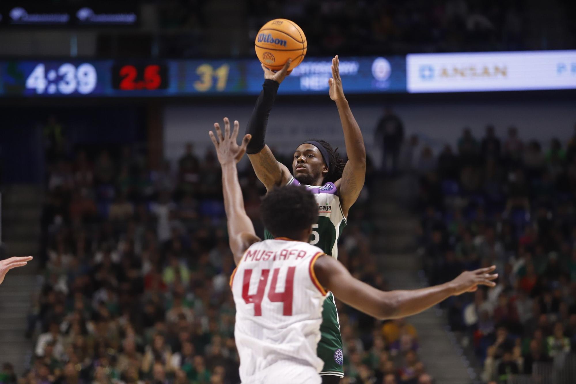 El Unicaja - Galatasaray de la BCL, en imágenes