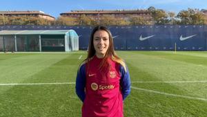El agradecimiento de Aitana Bonmatí tras recibir el premio a la Mejor deportista catalana femenina de la Festa de l´Esport Català
