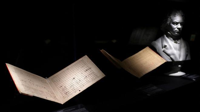 La partitura original de la Novena Sinfonía de Beethoven se guarda en la Biblioteca Estatal de Berlín en una sala oscura y acorazada