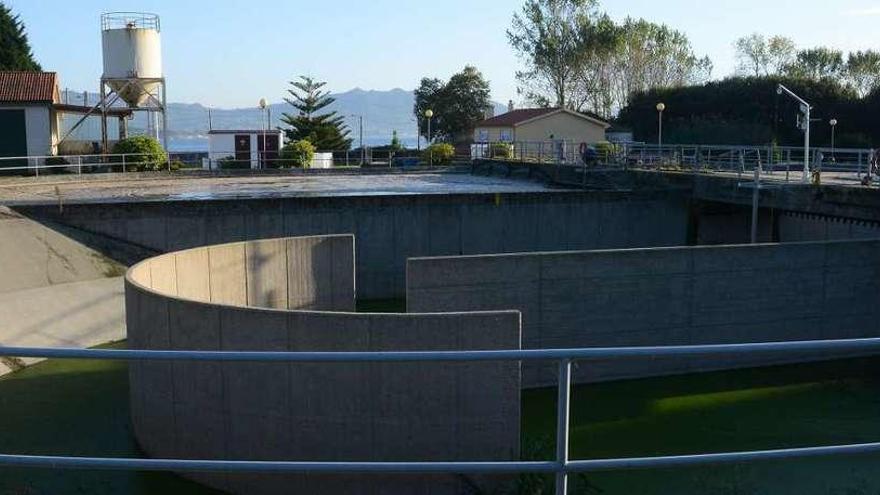 Instalaciones de la Estación Depuradora (EDAR) de Cangas. // Gonzalo Núñez