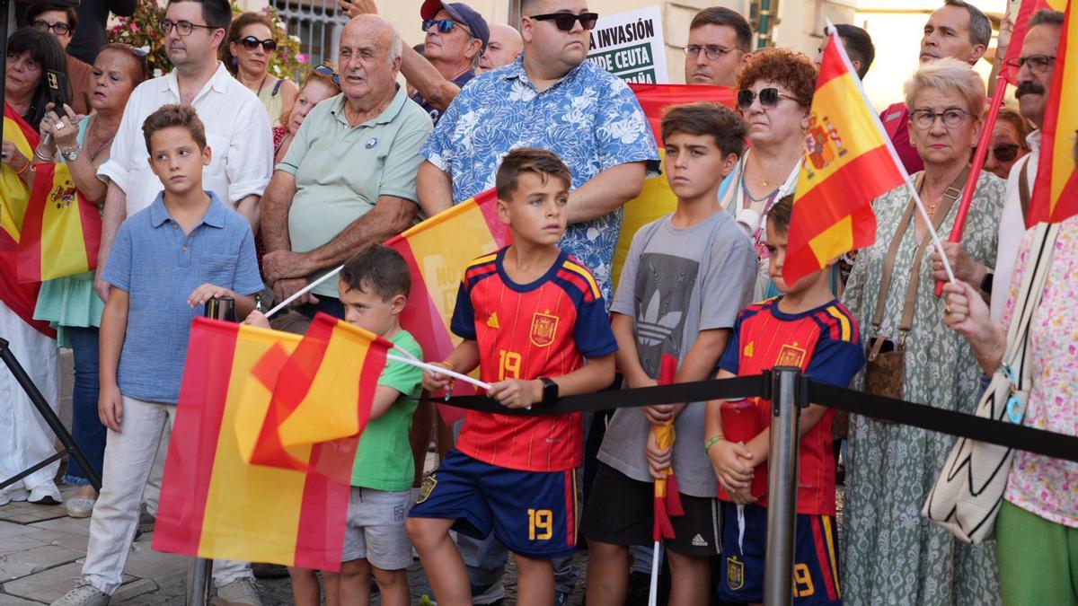 FOTOGALERÍA | Así ha sido la movilización por Ceuta en Badajoz