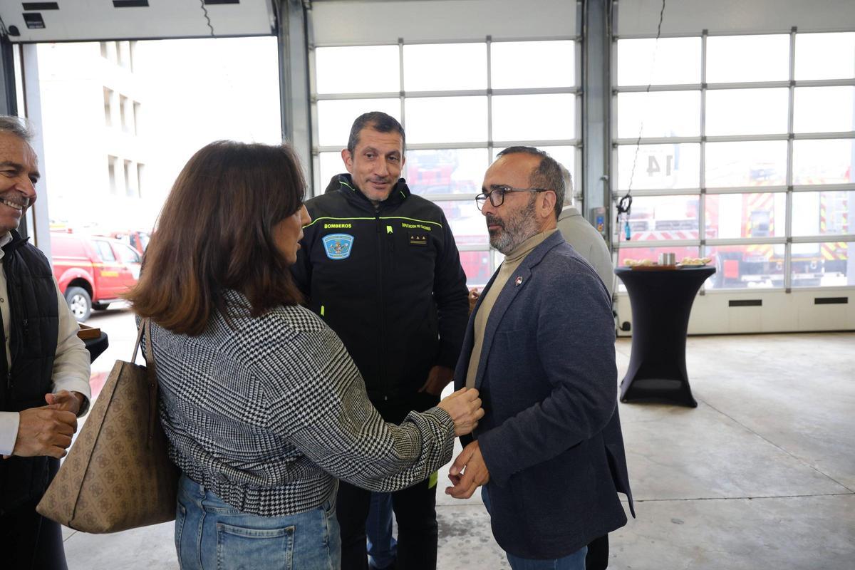 El SEPEI de Cáceres celebra el acto en honor a San Juan de Dios y reconoce la labor de los bomberos