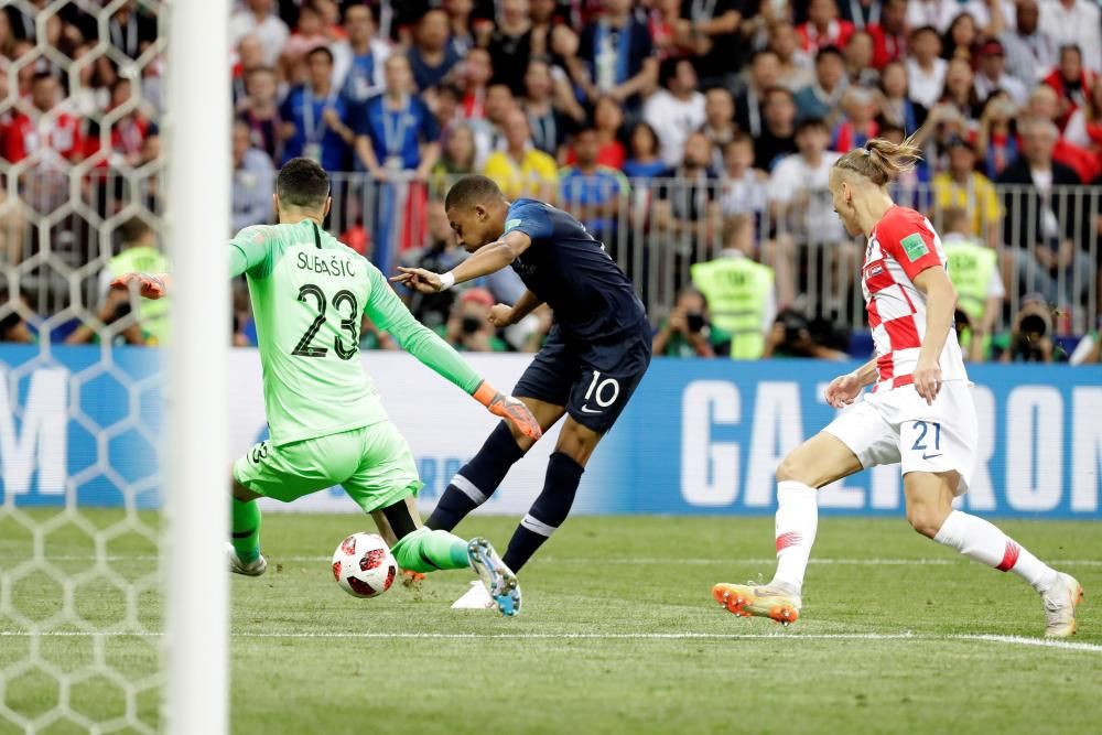 La final del Mundial entre Francia y Croacia