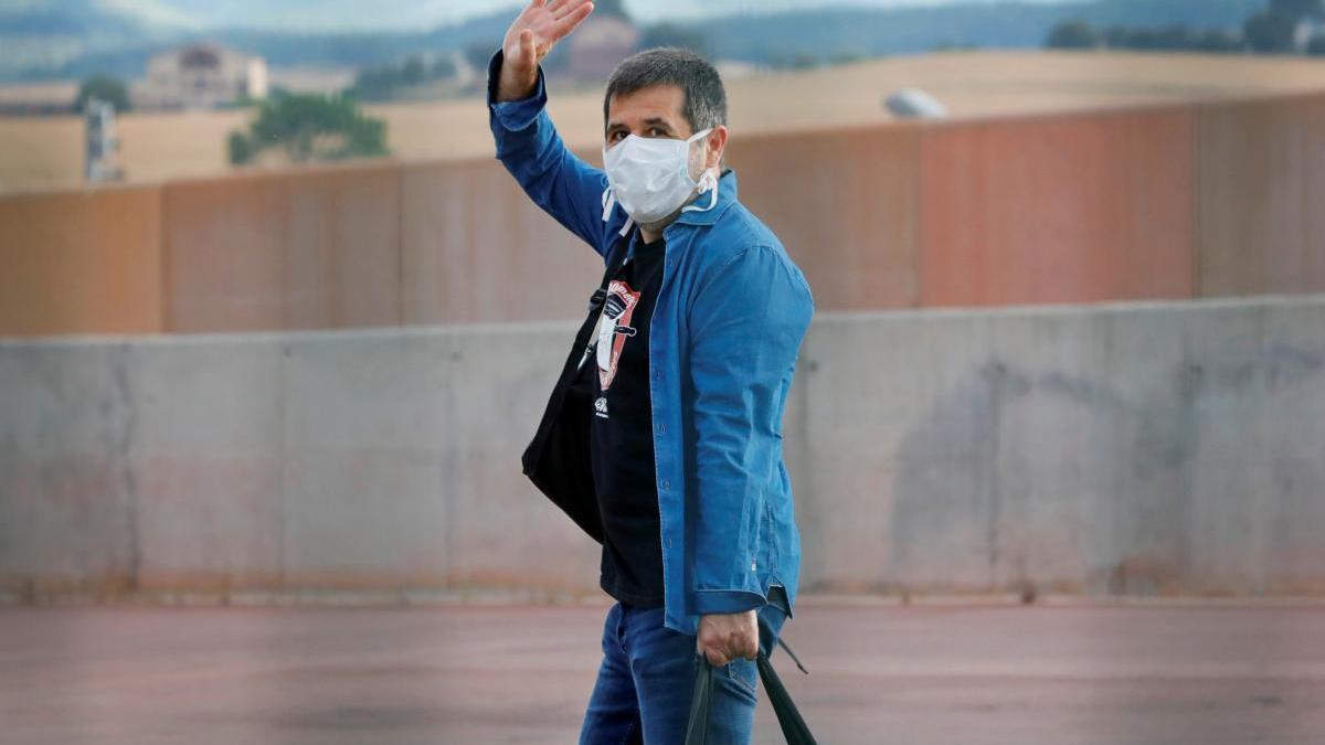 Jordi Sànchez en una sortida de la presó, foto d&#039;arxiu