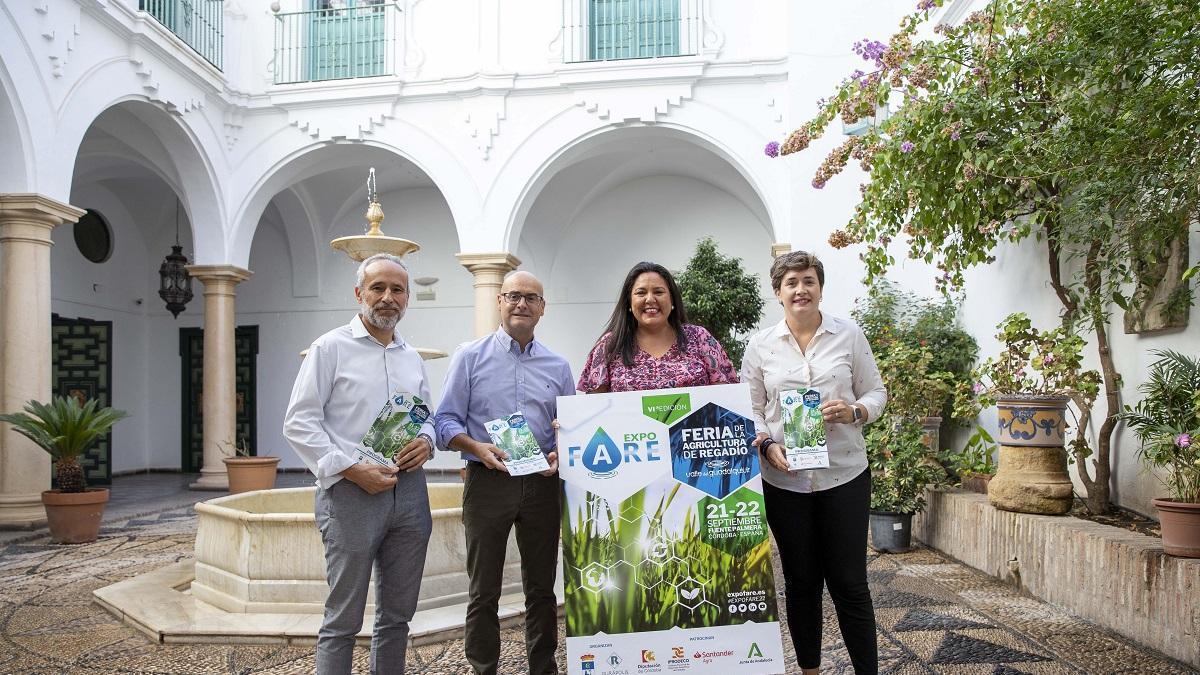 Presentación en la Diputación de la Feria de la Agricultura de Regadío del Valle del Guadalquivir.