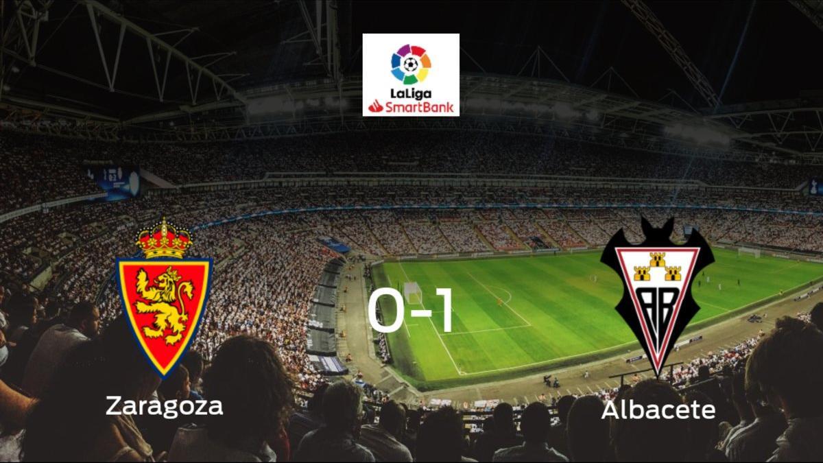 El Albacete derrota al Real Zaragoza en La Romareda (0-1)