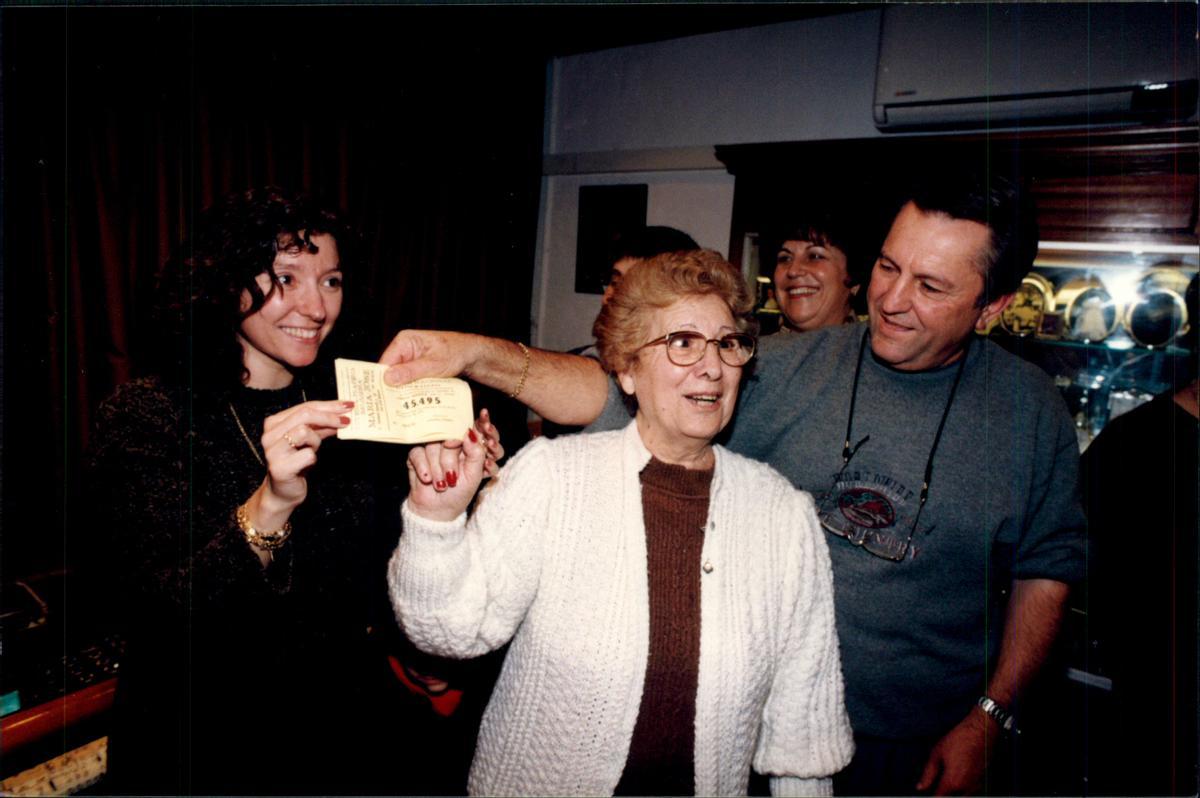 30 años del Gordo en Coll d'en Rabassa