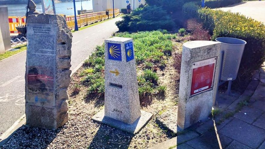 Camino de Santiago, conchas trampa para peregrinos