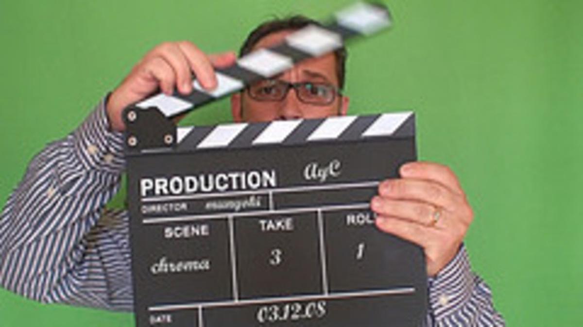 Imatge d’un ’videoblog’ de Xavier Muñoz.