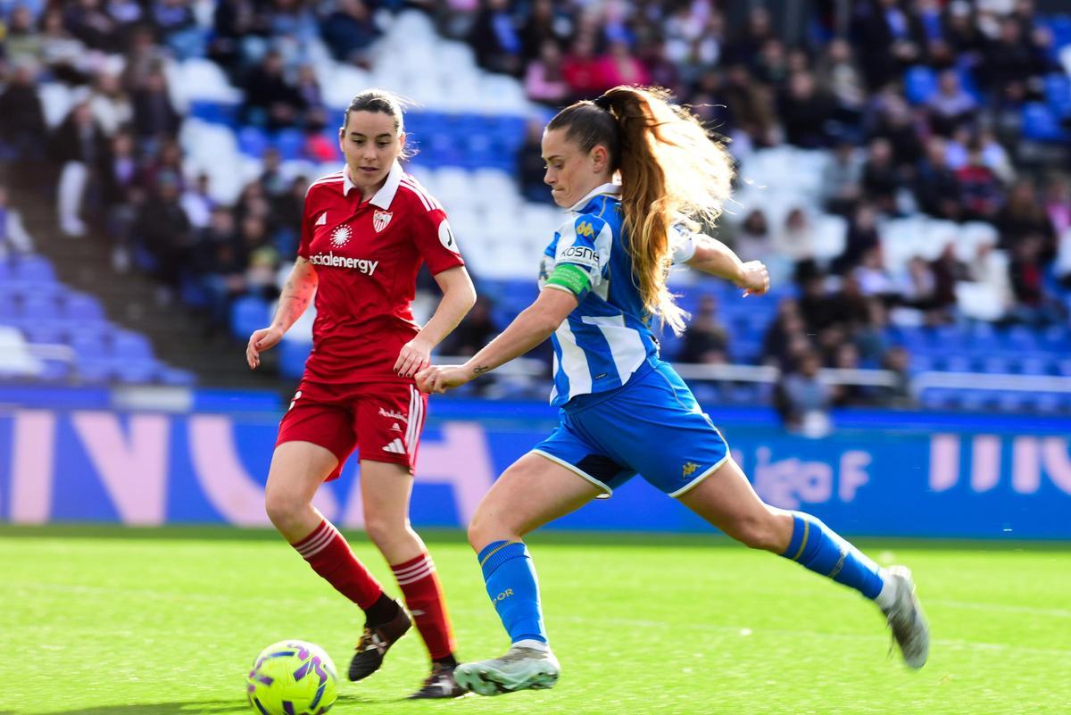 El Dépor Abanca - Sevilla, en imágenes