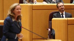 10/09/2019 El portavoz del PP en el Senado, Javier Maroto, durante la primera sesiÃ³n plenaria de la  XIII Legislatura en el Senado, en Madrid (EspaÃ±a), a 10 de septiembre de 2019.