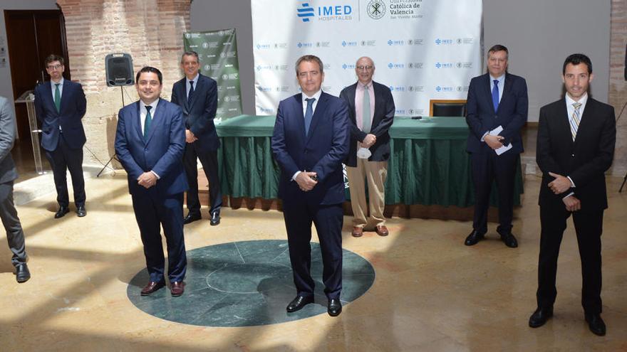 El grupo IMED y la Universidad Católica de València crean una unidad de alto rendimiento para deportistas