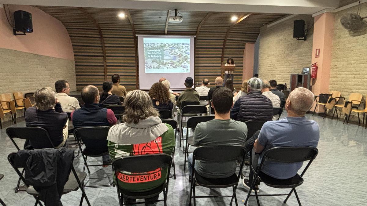 Presentación del proyecto de recuperación del antiguo humedal que dio nombre a la ciudad.