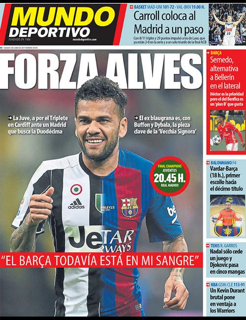 Portadas diarios deportivos del sábado 3 de junio