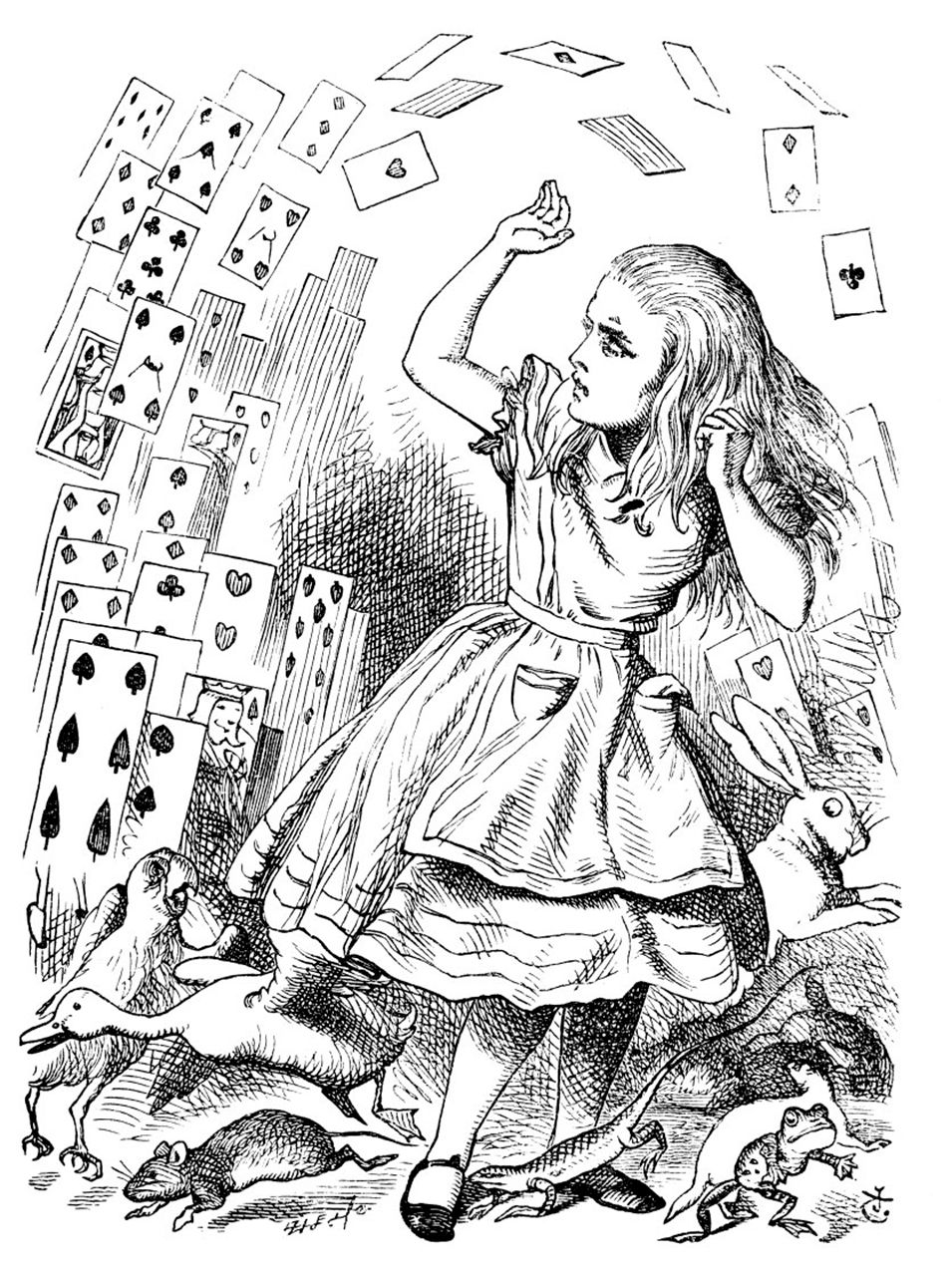 Dibujos realizados por John Tenniel