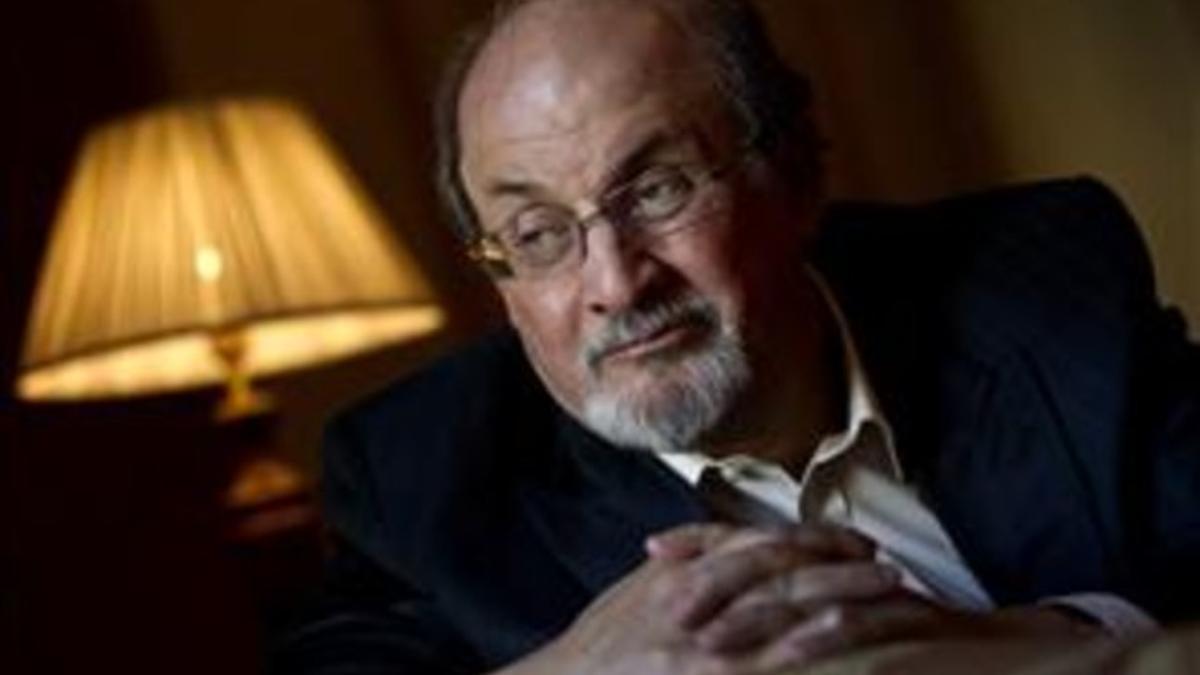 Salman Rushdie, en Madrid el pasado mes de octubre.