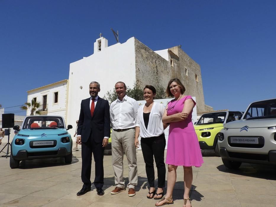 Citroën elige la isla para presentar la nueva versión eléctrica del mítico Mehári de 1968