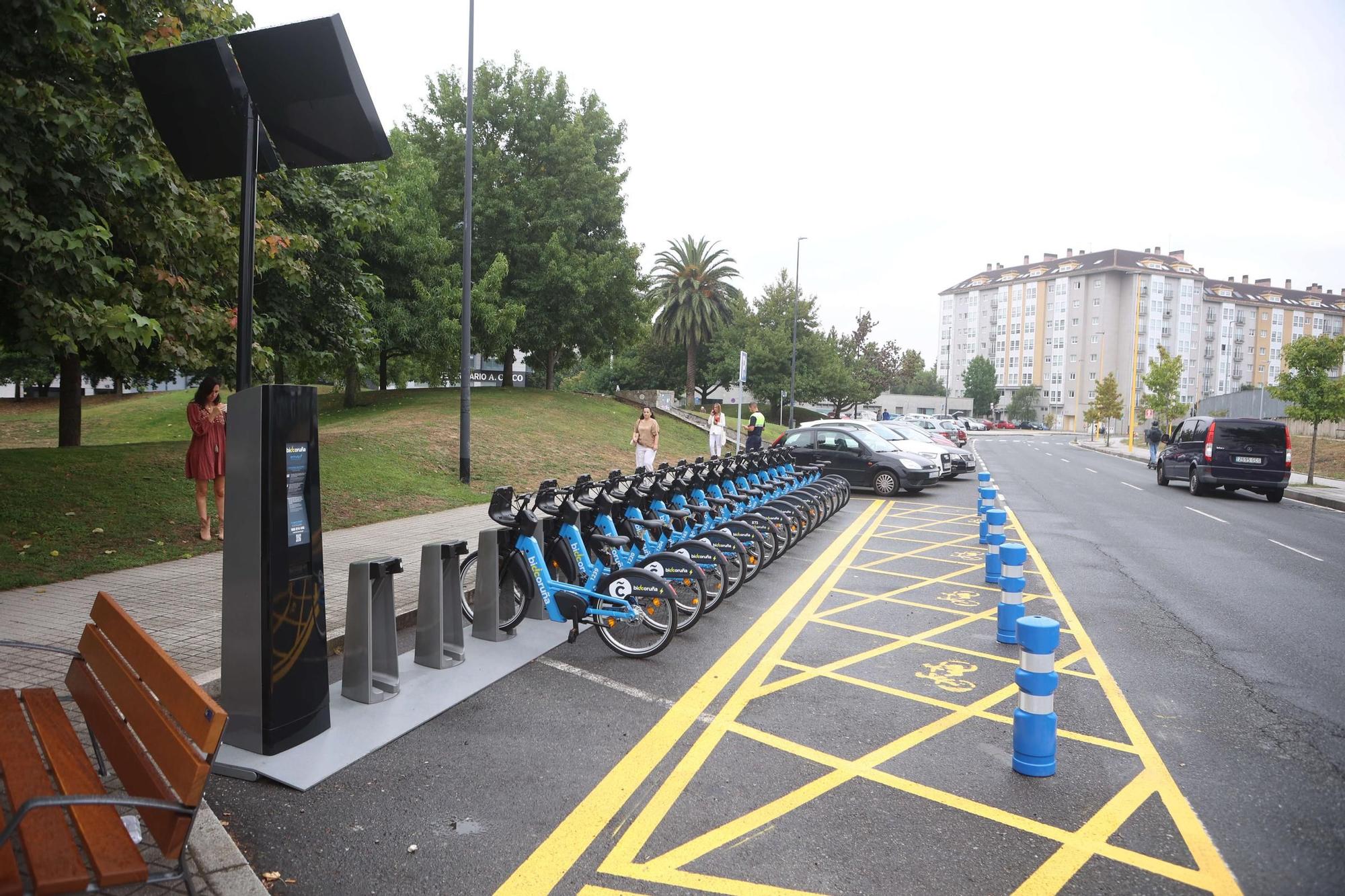Nueva estación de Bicicoruña en Vioño