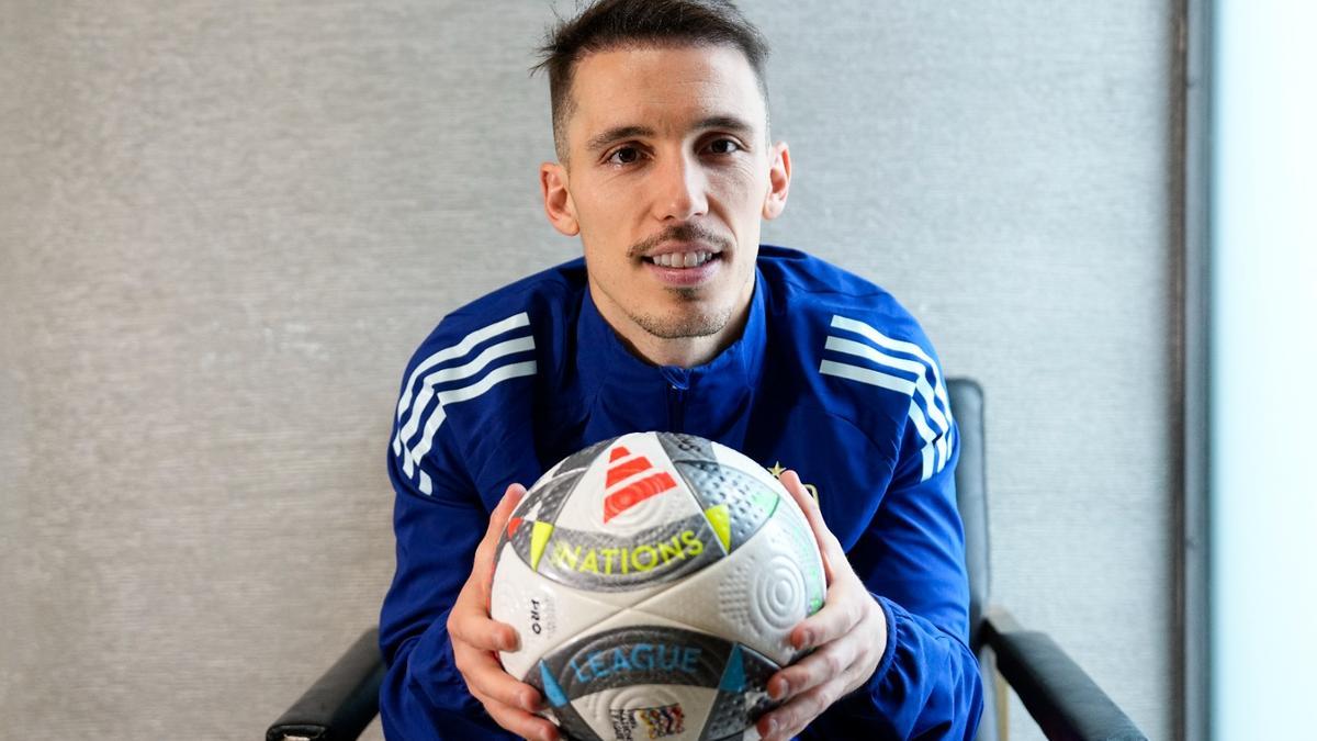 Alejandro Grimaldo, futbolista de la selección española.