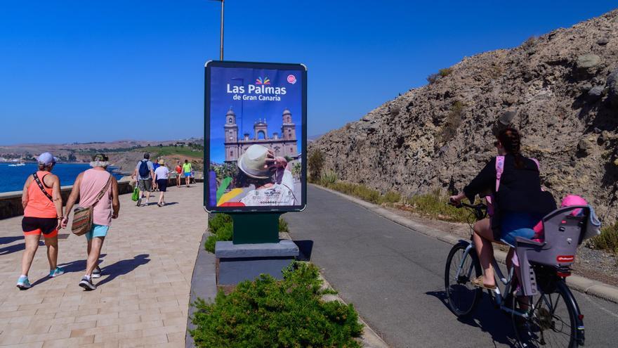 Las Palmas de Gran Canaria se promociona como destino urbano en las zonas turísticas de la Isla