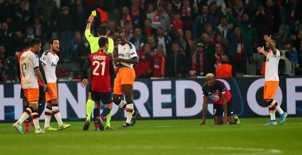 Lille - Valencia CF: Las mejores fotos