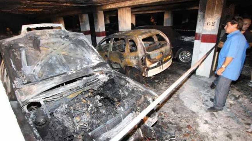 Condenan a 13 años de prisión al incendiario de los garajes de La Candelaria y Los Almendros