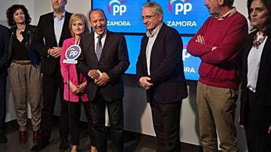 Los candidatos del PP a las Cortes de Castilla y León.