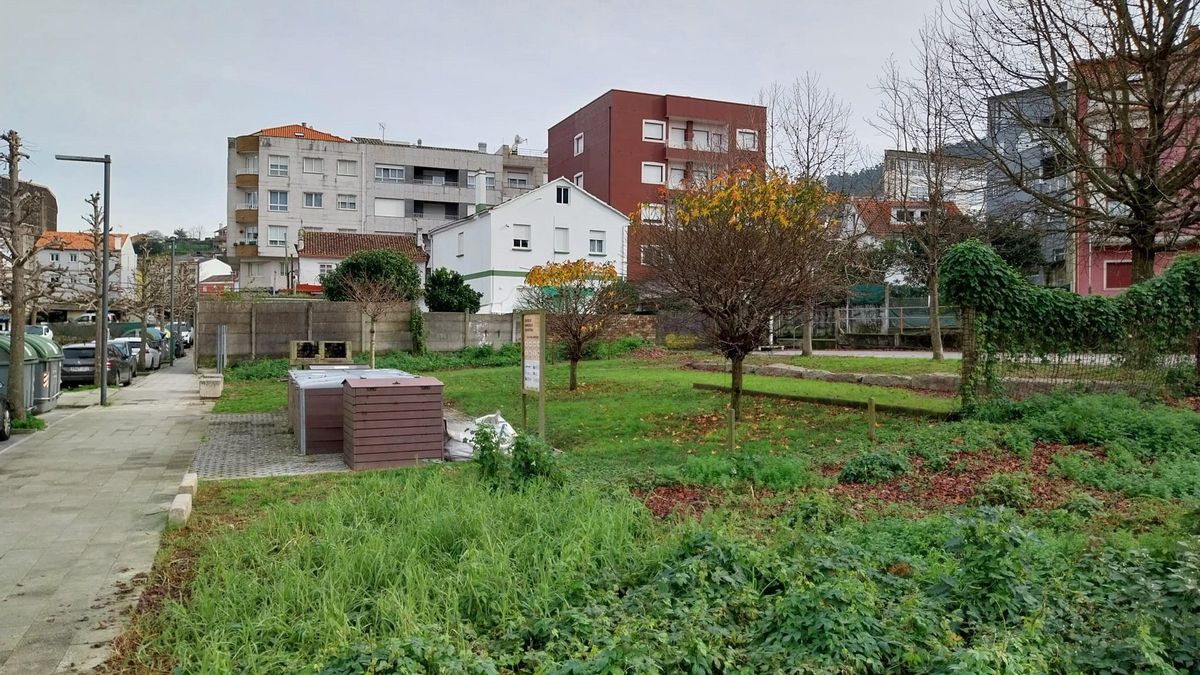 Parcela municipal de José María Estévez que se subastará.