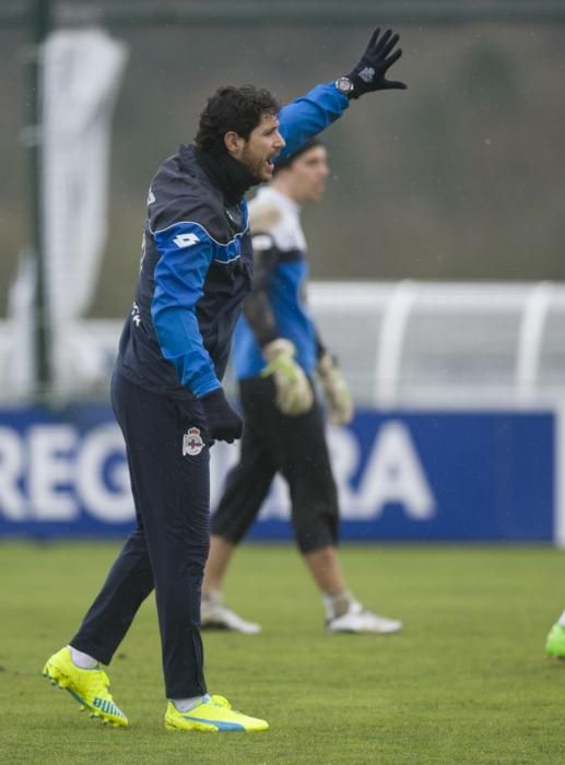 Arribas protagoniza la buena noticia del entrenamiento