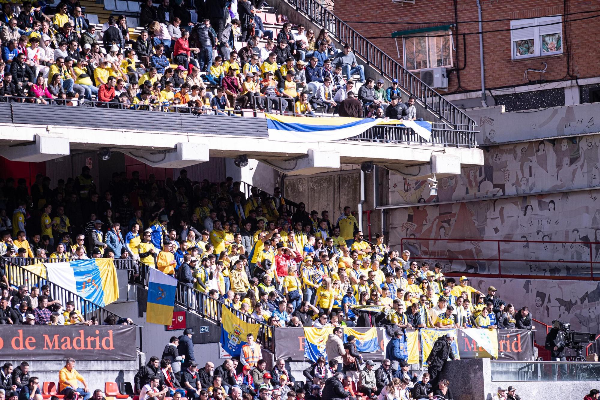 Partido entre el Rayo Vallecano y la UD Las Palmas