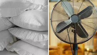 El truco de la funda de almohada en el ventilador que jubila para siempre al aire acondicionado