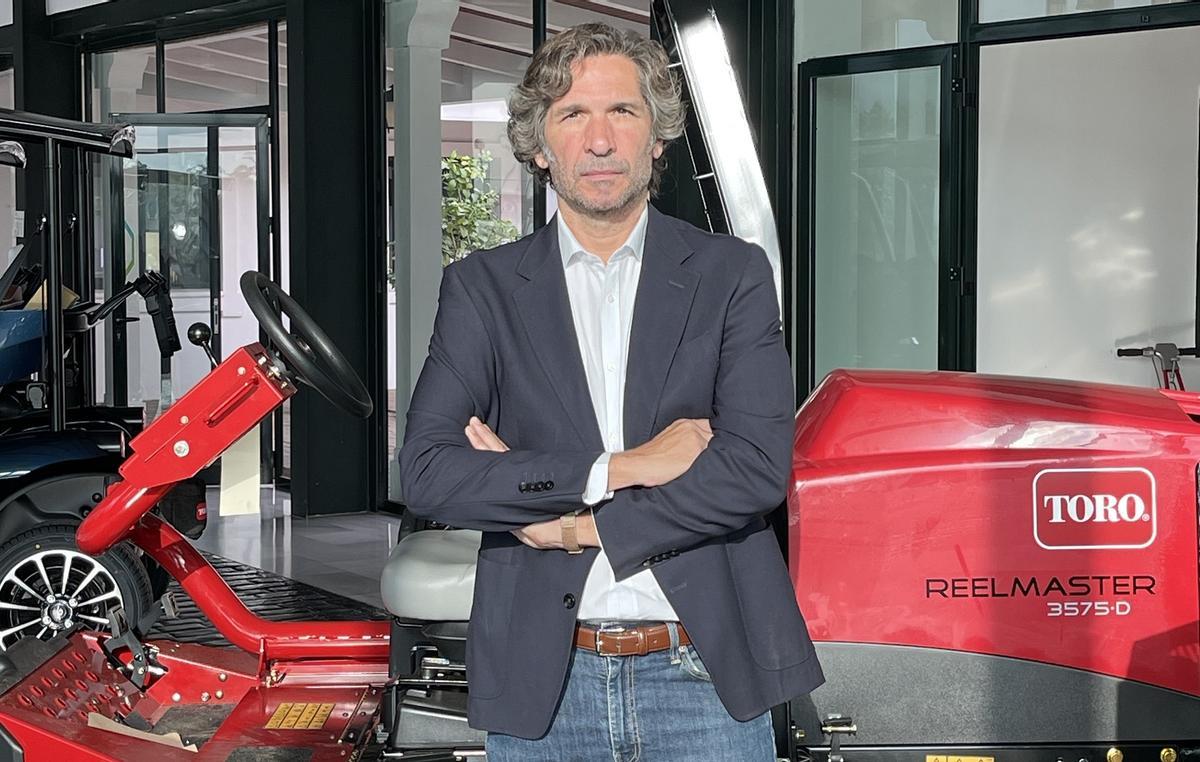 El CEO de la empresa marbellí Riversa, Sandro Lara.