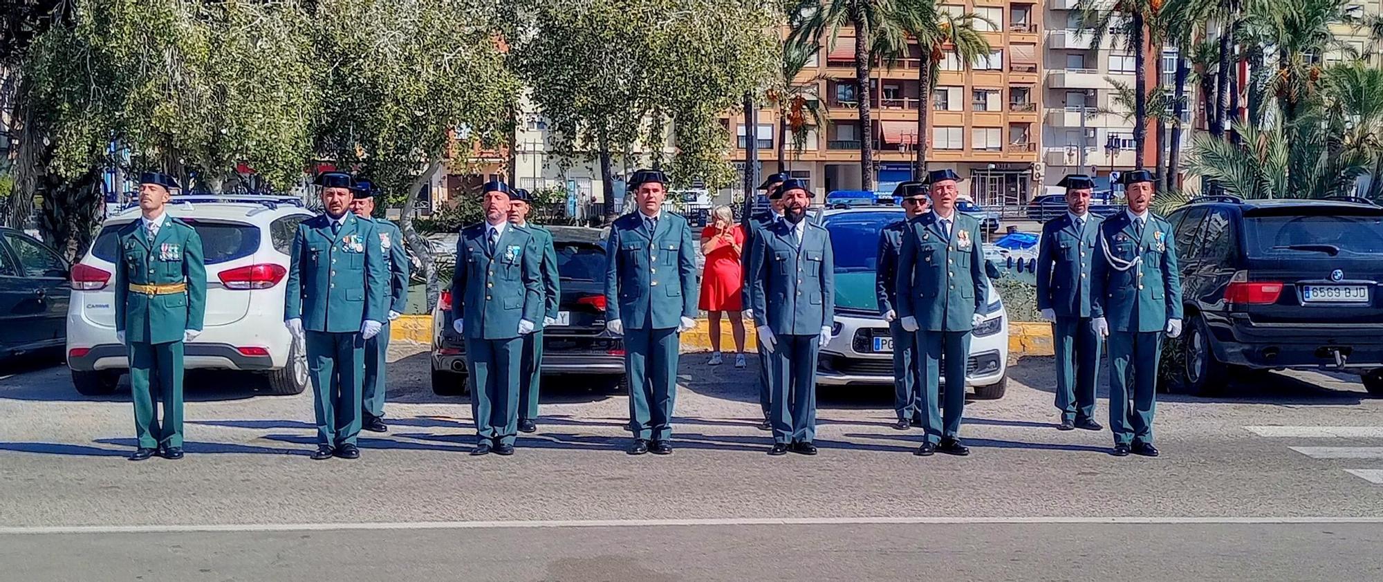 La Ribera se vuelca con la Guardia Civil el día de su patrona