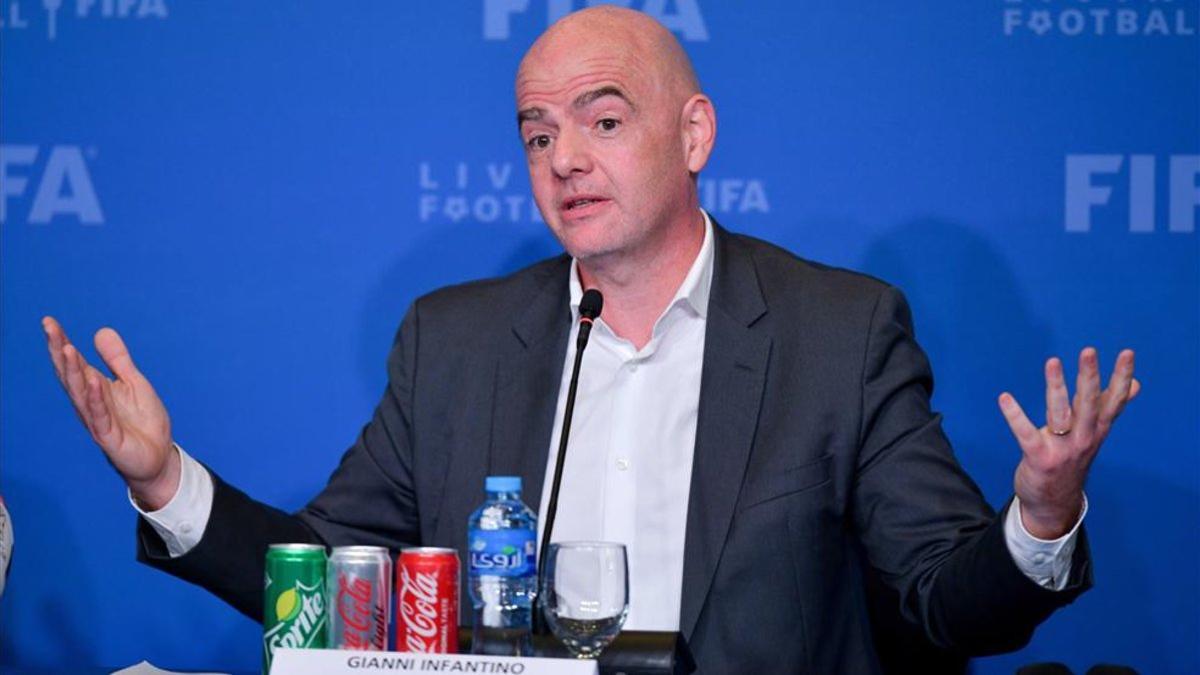 Gianni Infantino, presidente de la FIFA